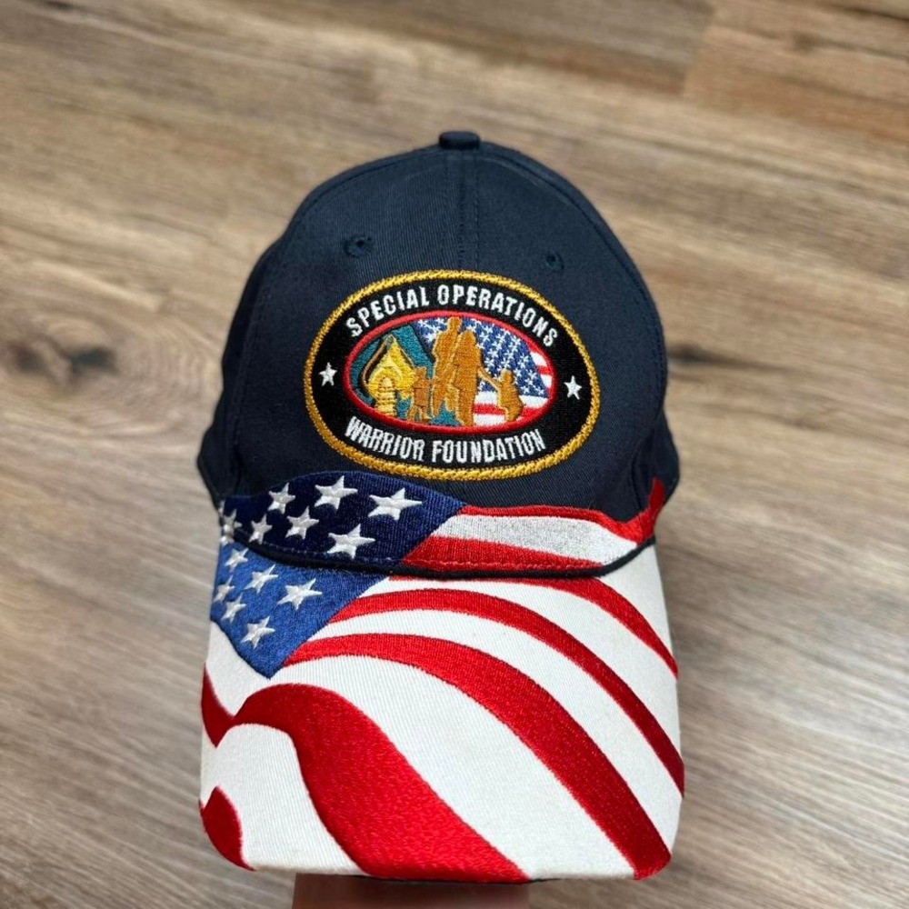 Vintage 90s special operations warrior foundation us embroidered military cap